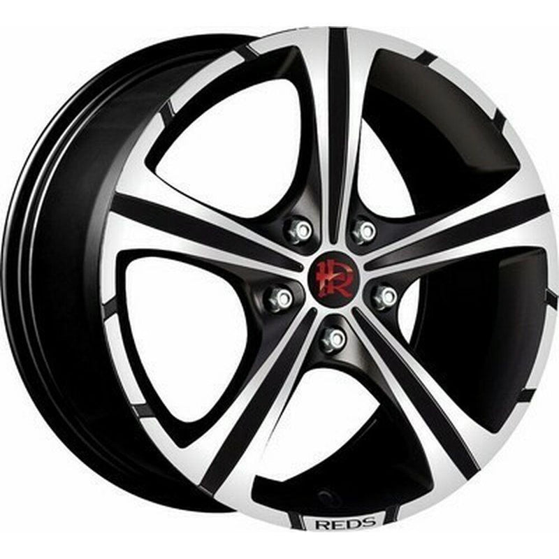 Cerchione Automobile Momo REDS BLACK KNIGHT 15" 6,5 ET38 PCD 4x108 CB 72,3 - bigeshop