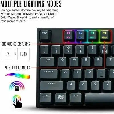 キーボード CoolerMaster MasterKeys Pro L RGB MasterKeys Pro L RGB Mechanical Gaming Keyboard | Cooler Master