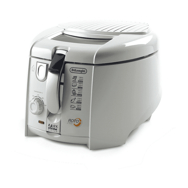 DELONGHI FRIGGITRICE AD OLIO ROTOFRY F28311.W1 1.2L-1800W BIANCO - bigeshop