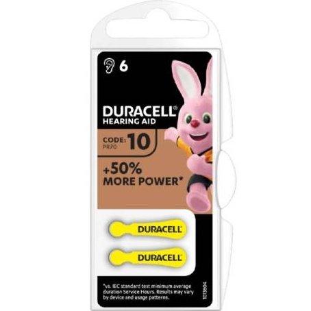 Duracell Batterie AcusticheMedical ActiveAir DA10 1Cnf/6pz-0