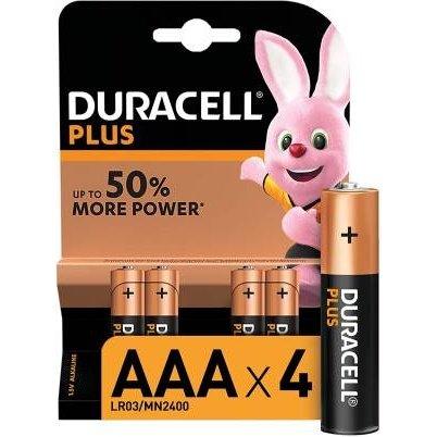 Duracell Batterie Ministilo AAA Plus LR03 MN2400 1Cnf/4pz-0