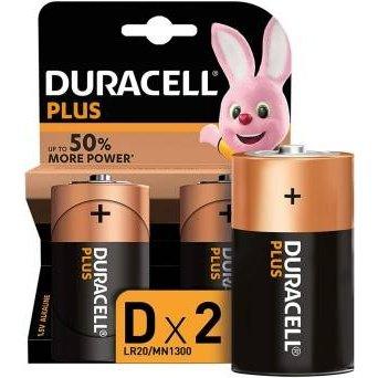 Duracell Batterie Torcia D Plus LR20 MN1300 1Cnf/2pz-0