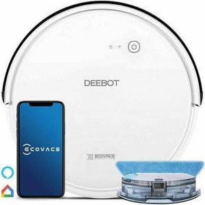 ECOVACS DEEBOT 605 Robot Aspirapolvere a Batteria Bianco