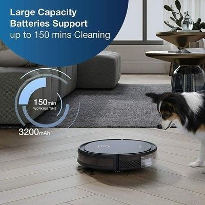 ECOVACS Deebot U2 PRO Robot Aspirapolvere e Lavapavimenti con 3 Livelli di Aspir