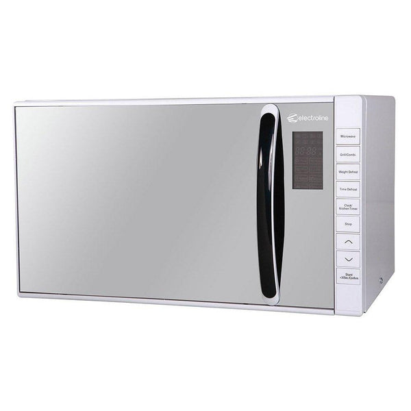 Electroline forno a microonde Superficie piana combinato 23 L 800 W Specchio, Bianco ME238AKW - bigeshop