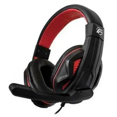 Fenner Cuffie Gaming Soundgame + Microfono PC/Console Red