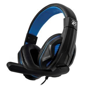 Fenner Tech Cuffie Gaming Soundgame + Microfono PC/Console Blu-0