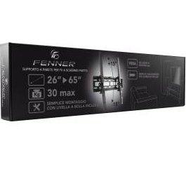 Fenner Tech Staffa TV FN-C40 26"-65" Tilt Ultra Flat 30Kg-0