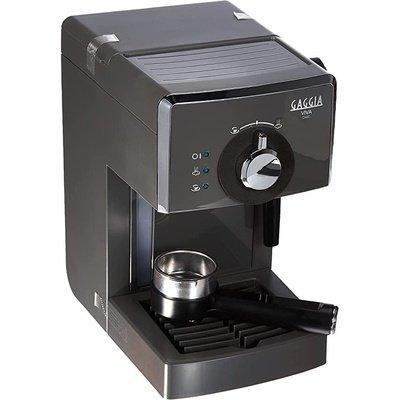 Gaggia Viva Chic Industrial Grey Macchina Manuale per il Caffè, 1025 W, 1 Liter, ABS