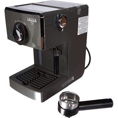 Gaggia Viva Chic Industrial Grey Macchina Manuale per il Caffè, 1025 W, 1 Liter, ABS