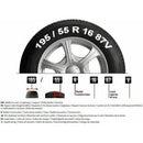 Goodyear 77931 Catene neve 12 mm per SUV, furgoni, camper e 4x4, misura 227