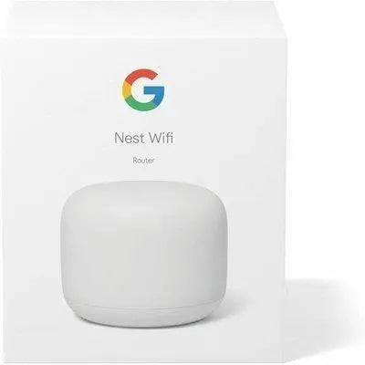 Google Nest Wifi - Wi-fi potente in ogni angolo della casa, Bianco ghiaccio