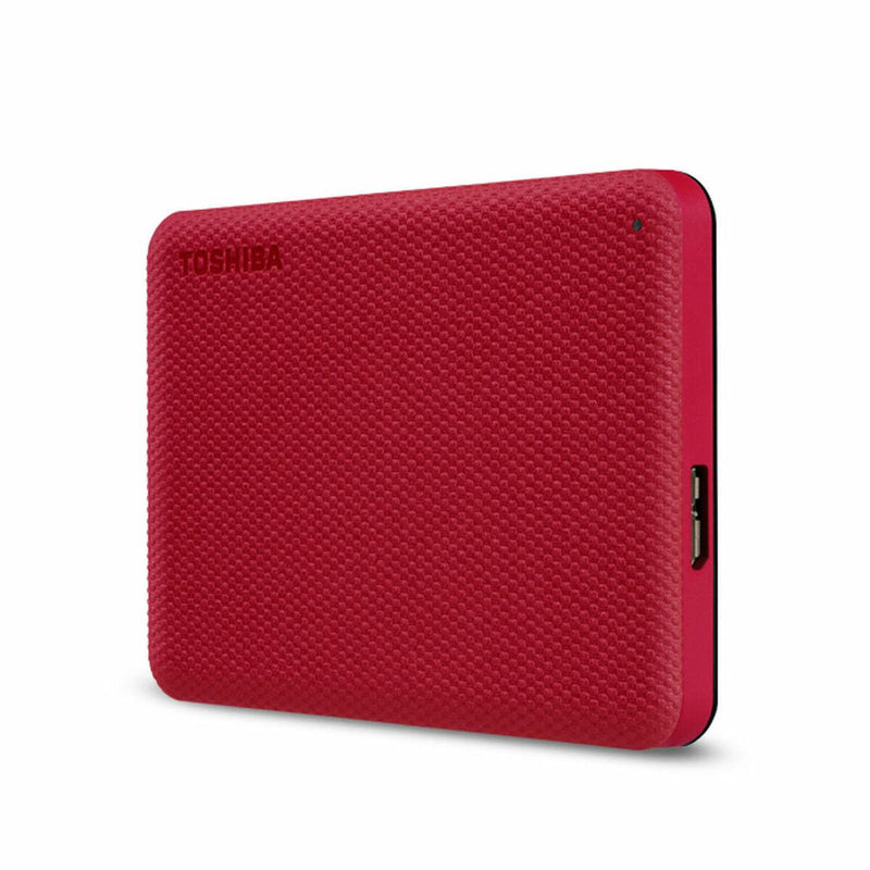 Hard Disk Esterno Toshiba CANVIO ADVANCE 2TB 2,5" Rosso - bigeshop