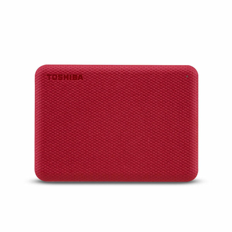 Hard Disk Esterno Toshiba CANVIO ADVANCE Rosso 1 TB HDD - bigeshop