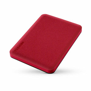 Hard Disk Esterno Toshiba CANVIO ADVANCE Rosso 1 TB HDD - bigeshop