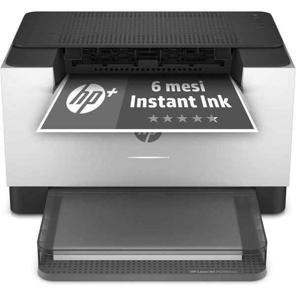 HP LaserJet M209dwe, Stampante a Singola funzione, 6 Mesi di Piano Toner Instant Ink incluso con HP+ - bigeshop