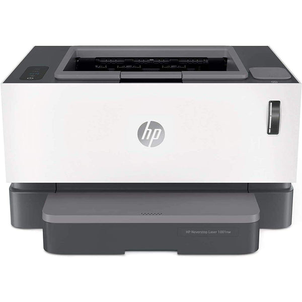 HP LaserJet Neverstop 1001nw 5HG80A, Stampante a Singola Funzione A4 con Serbatoio Toner - bigeshop