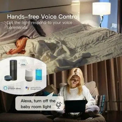 Interruttore WiFi Alexa, Smart Timer Switch Funziona in Parallelo con Interrutto