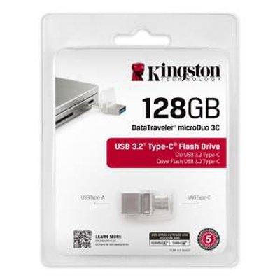 Kingston Pendrive USB-C+USB-A 3.2 128GB DTDUO3C/128GB