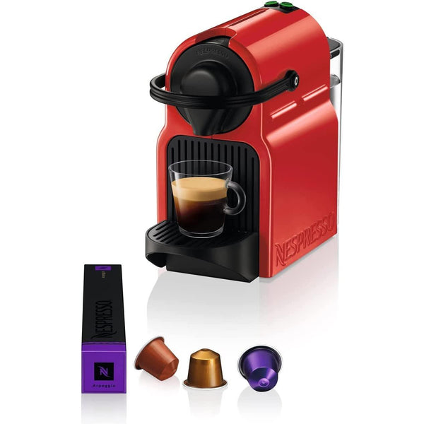 Krups Nespresso INISSIA XN100 rossa ( lato superiore un po danneggiato) - bigeshop