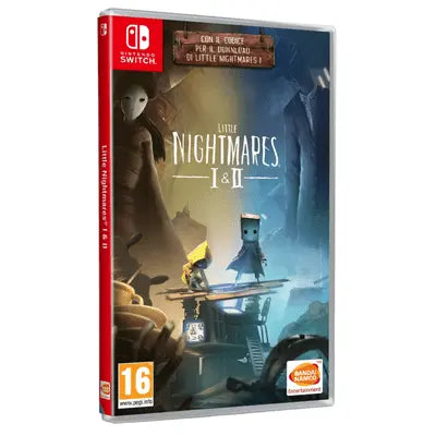 LITTLE NIGHTMARES I II NINTENDO SWITCH NUOVO LINGUA E COPERTINA ITALIANA PAL