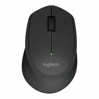 Logitech Mouse M280 Wireless Optical Desktop Receiver Cordless Mice Black