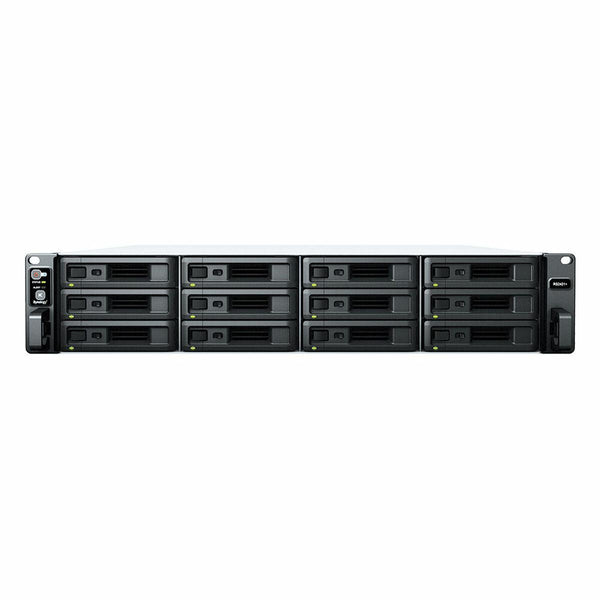 Memorizzazione in Rete NAS Synology RS2421RP+ Nero - bigeshop