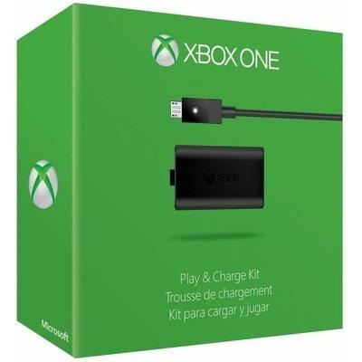 Microsoft Xbox One Play & Charge Kit di Batteria e Cavo USB-C - Neri