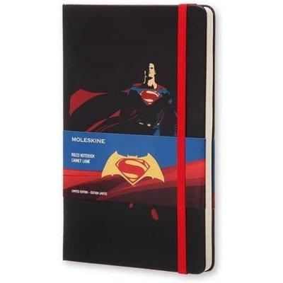 Moleskine Taccuino Batman VS Ed. Superman Large Nero