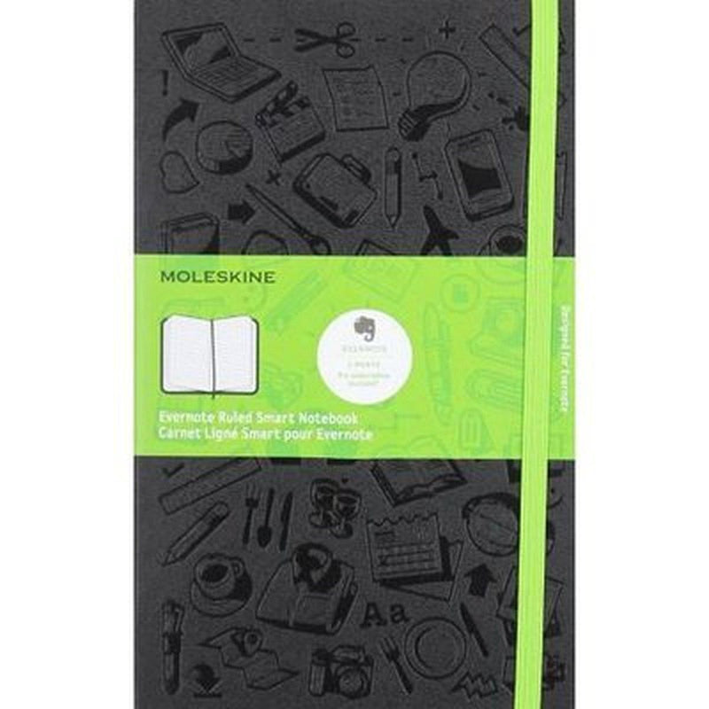 Moleskine Taccuino Smart Evernote Nero