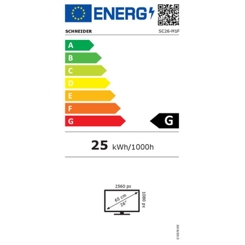 Monitor Schneider SC26-M1F 75 Hz IPS LED WFHD 26" IPS LED - bigeshop