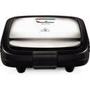Moulinex SZ192D Croc Time Sandwich Maker, Piastre con Rivestimento Antiaderente - bigeshop