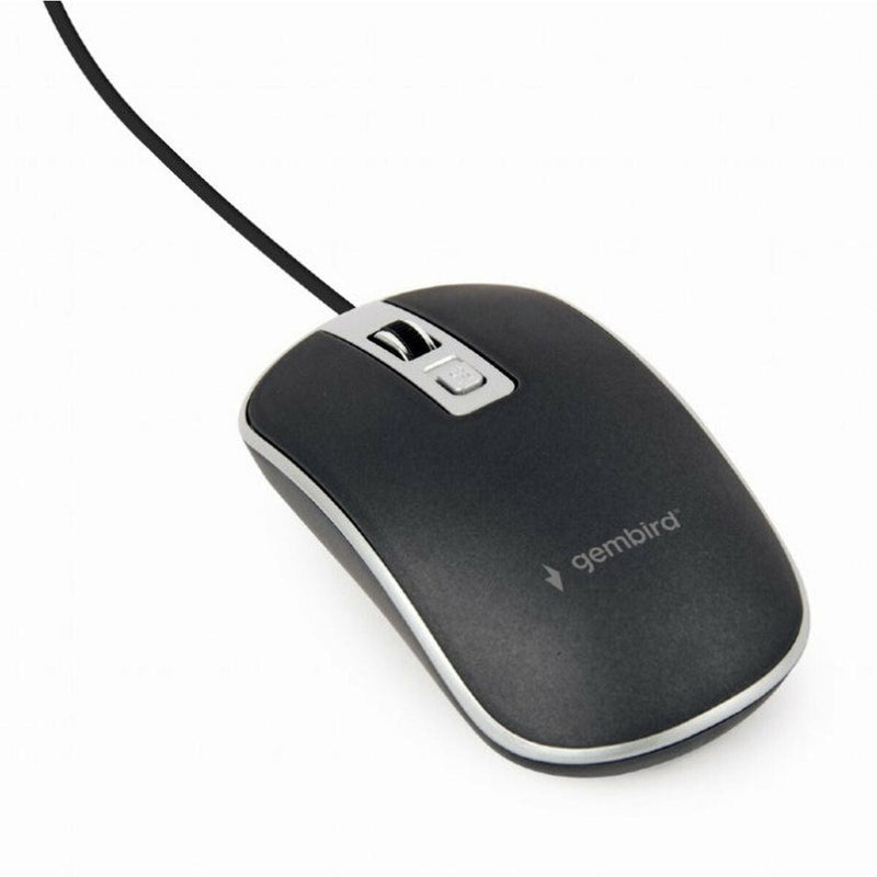 Mouse con Cavo e Sensore Ottico GEMBIRD MUS-4B-06-BS 1200 DPI - bigeshop