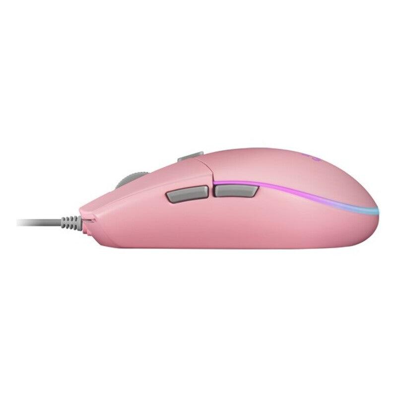 Mouse Gaming Mars Gaming MMG Rosa - bigeshop