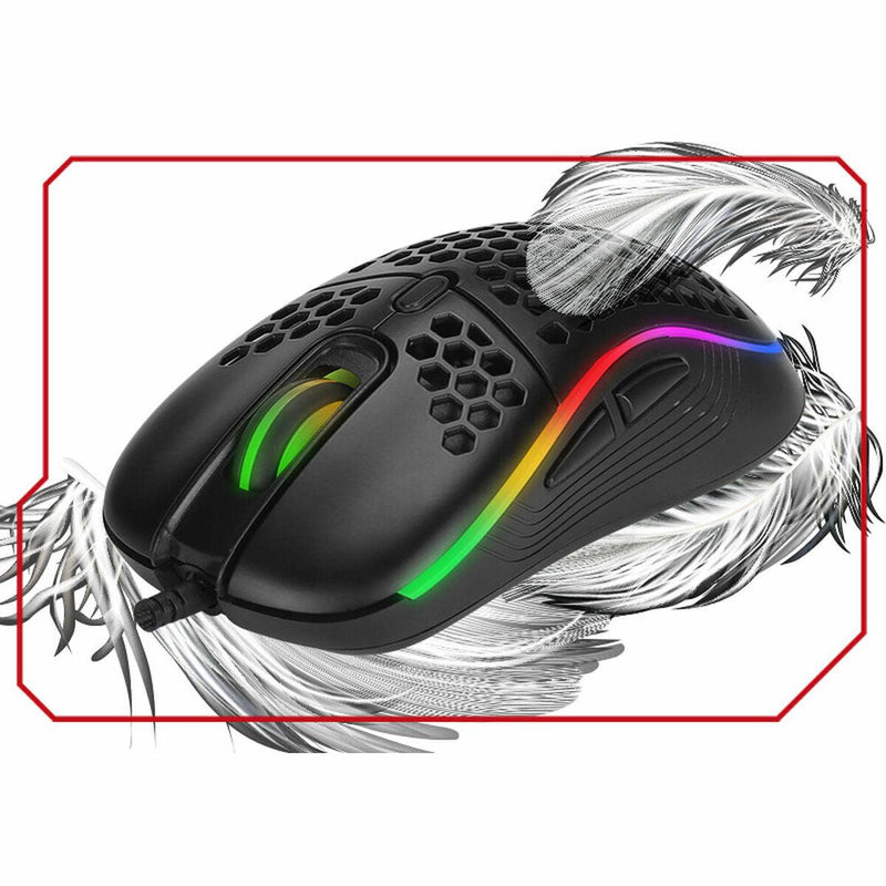 Mouse Scorpion M518 LED RGB Nero - bigeshop