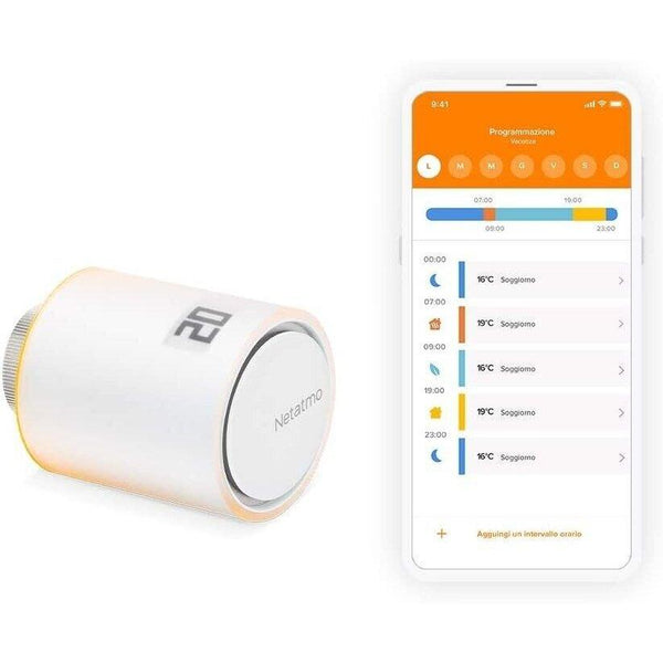 NETATMO NAV-PRO - valvola termostatica aggiuntiva intelligente smart - bigeshop