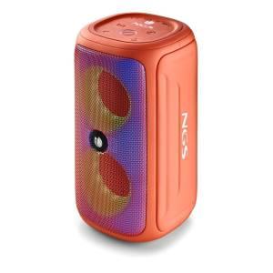 NGS Speaker Roller Beast IPX5 USB/TF/AUX-IN/BT 32W Arancione-0