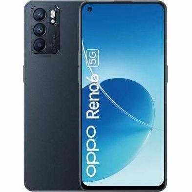 OPPO Reno 6 8+128GB 6.4" 5G Stellar Black DS EU-0