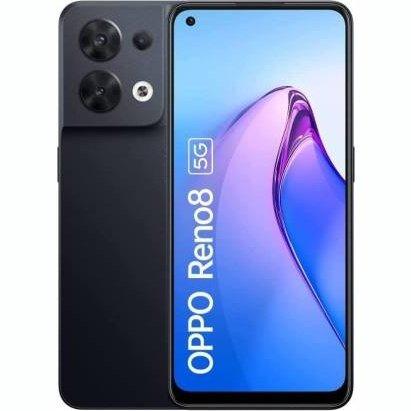 OPPO Reno 8 8+256GB 6.4" 5G Shimmer Black DS EU-0