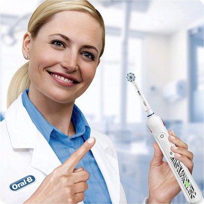 Oral-B Teen Spazzolino Elettrico Delicato sulle Gengive Bianco - bigeshop