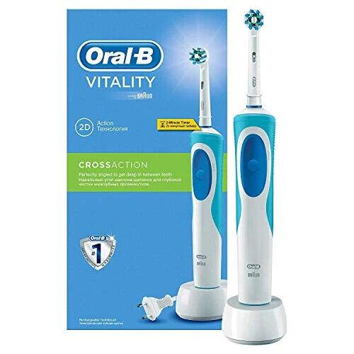 Oral-B Vitality Crossaction Spazzolino Elettrico 2D Ricaricabile con tecnologia ( nuovo) - bigeshop