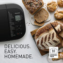 Panasonic Macchina per il pane con 2 ganci per impastare SD-YR2540 grigio NUOVA CON PICCOLO URTO - bigeshop