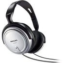 Philips SHP2500 Cuffia TV a Filo, Cavo da 6 Metri, Controllo Volume Integrato, Comodi Pad, Grigio - bigeshop