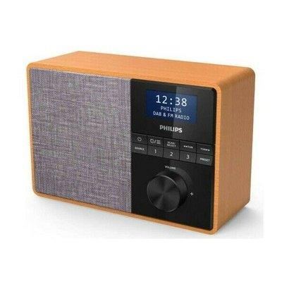 Philips TAR5505/10 radio Portatile Digitale Nero, Grigio, Legno