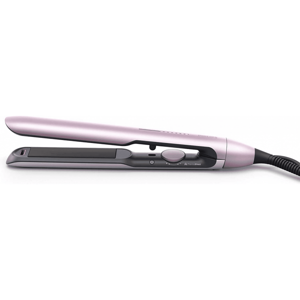 Piastra per capelli Philips serie 5000 con tecnologia termoprotettiva, Malva... - bigeshop