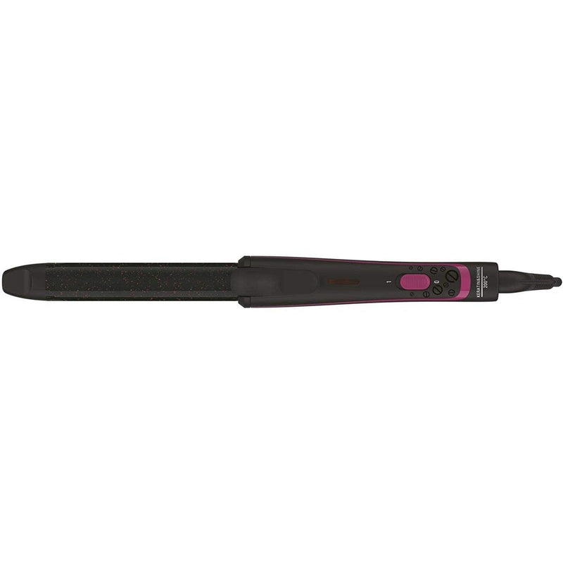 Rowenta Arricciacapelli Curling Tong CF3212 Arricciacapelli, 25 mm Keratine & Shine, - bigeshop