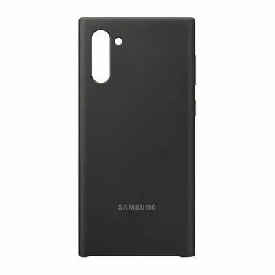 Silicone Cover per Samsung Galaxy Note10 - Nero