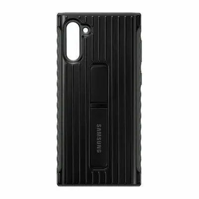 Protective Standing Cover per Samsung Galaxy Note10 - Nero